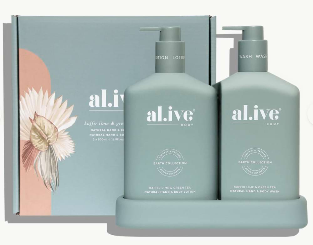 Al.ive Body Kaffir Lime & Green Tea Duo