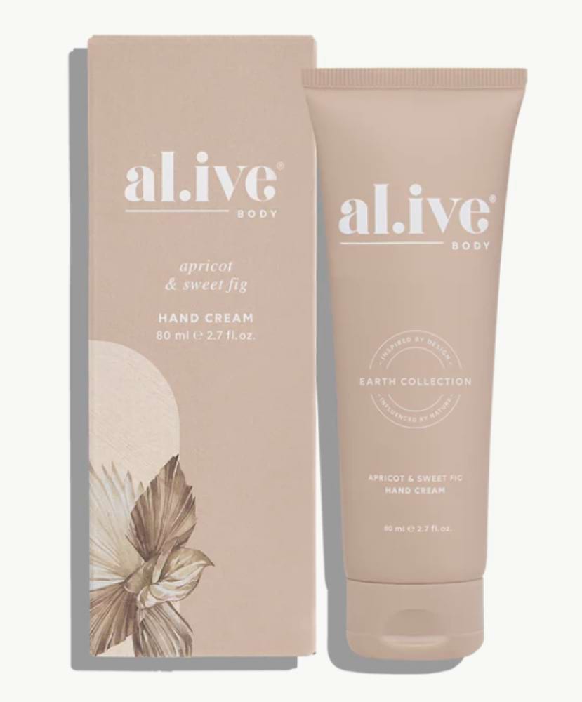 Al.ive Body Apricot & Sweet Fig Hand Cream
