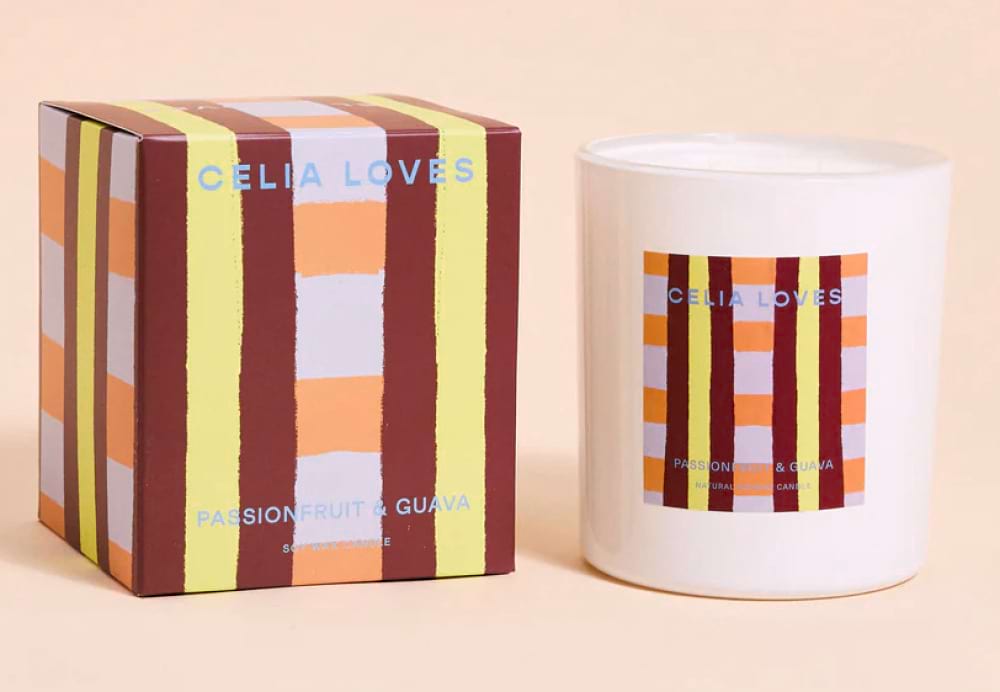 Celia Loves Passion Fruit & Guava Candle