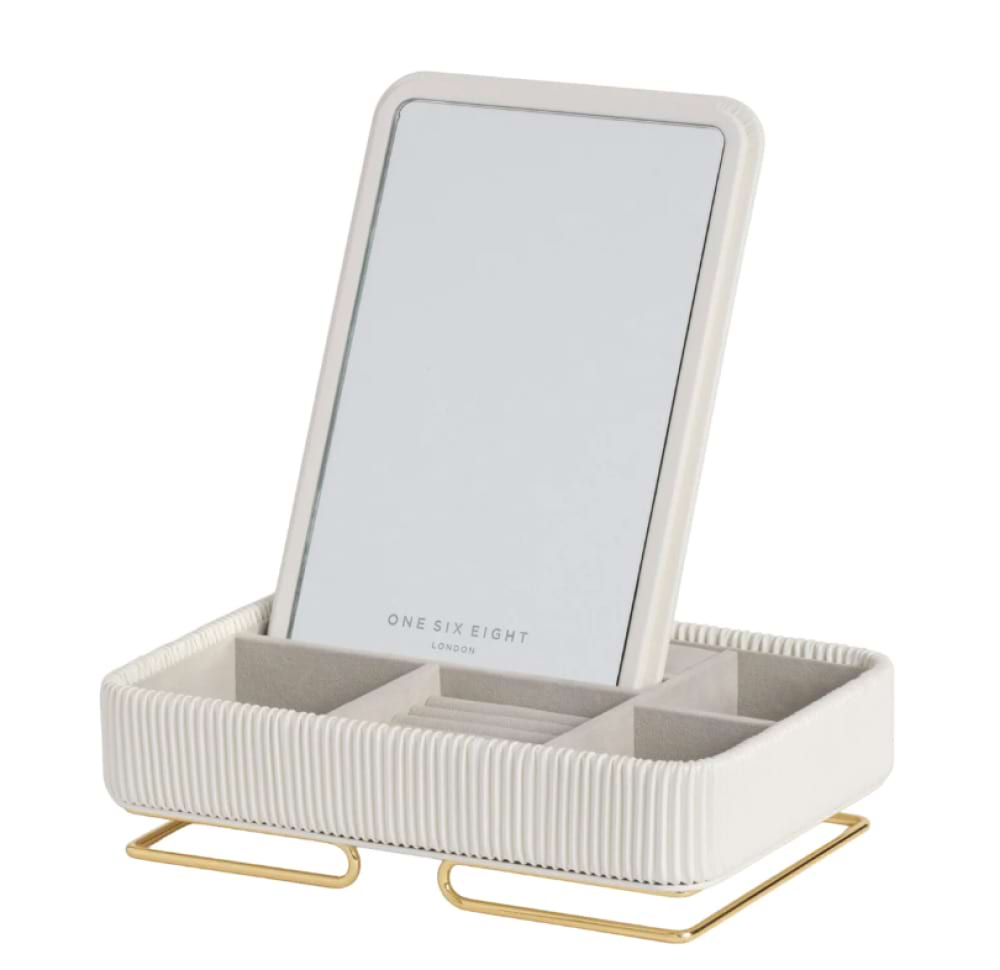 Carolina White Jewellery Box