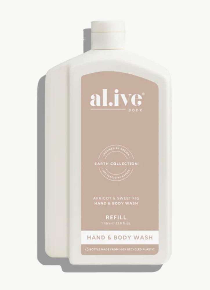 Al.ive Body Apricot & Sweet Fig Hand & Body Wash REFILL