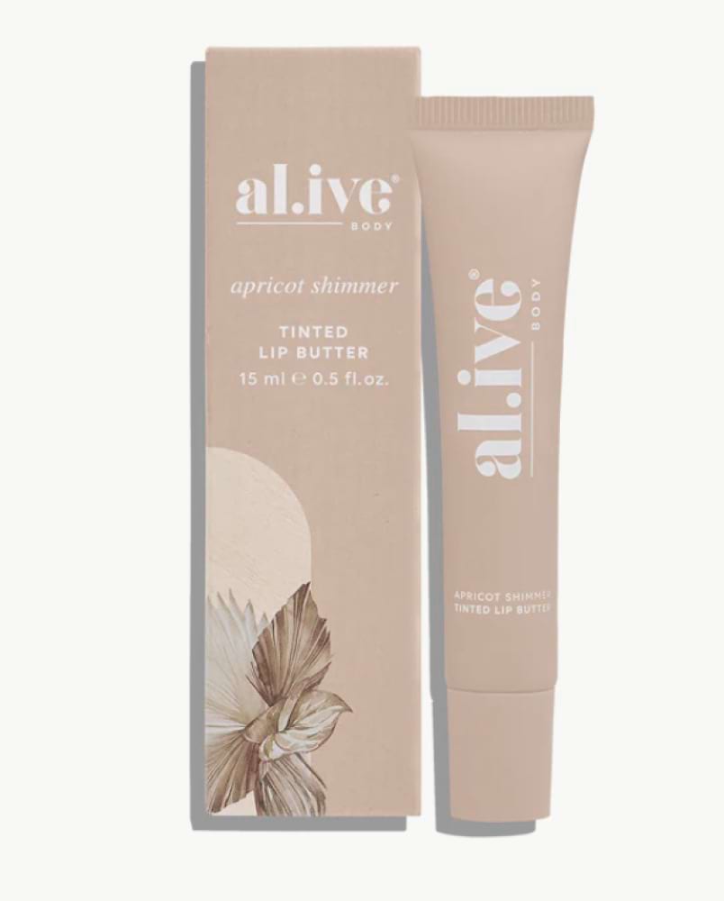 Al.ive Body Apricot & Sweet Fig Tinted Lip Butter
